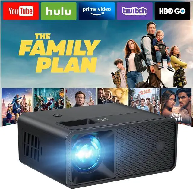 Main image of CiBest Mini Projector, 2025 Upgraded Full HD 1080P Support Video Projector, Portable Small Movie Projector, Compatible with iOS/Android/Windows/TV Stick/Box/USB/HDMI