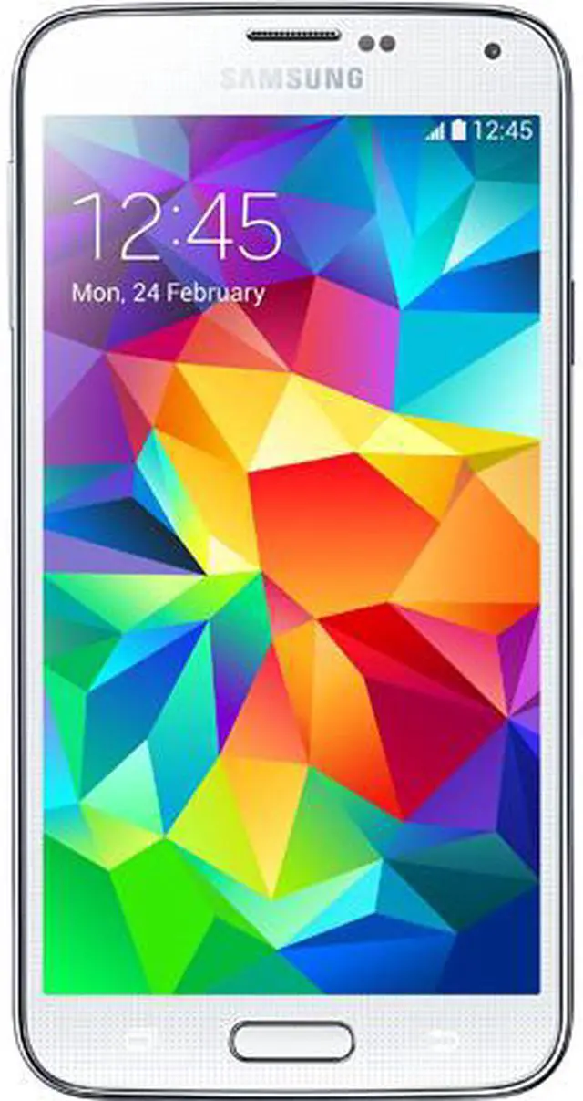 Main image of Samsung Galaxy S5 SM-G900A 16GB (AT&T) 4G LTE + Unlocked GSM Smartphone - White