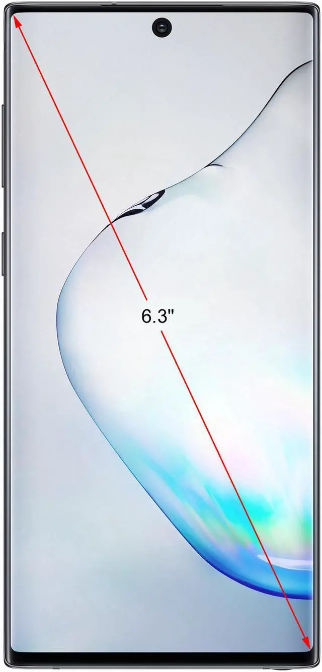 Alt view image 2 of 8 - Samsung Note 10 N970F 256GB DUOS GSM Unlocked Android Phone (International Variant/US Compatible LTE)