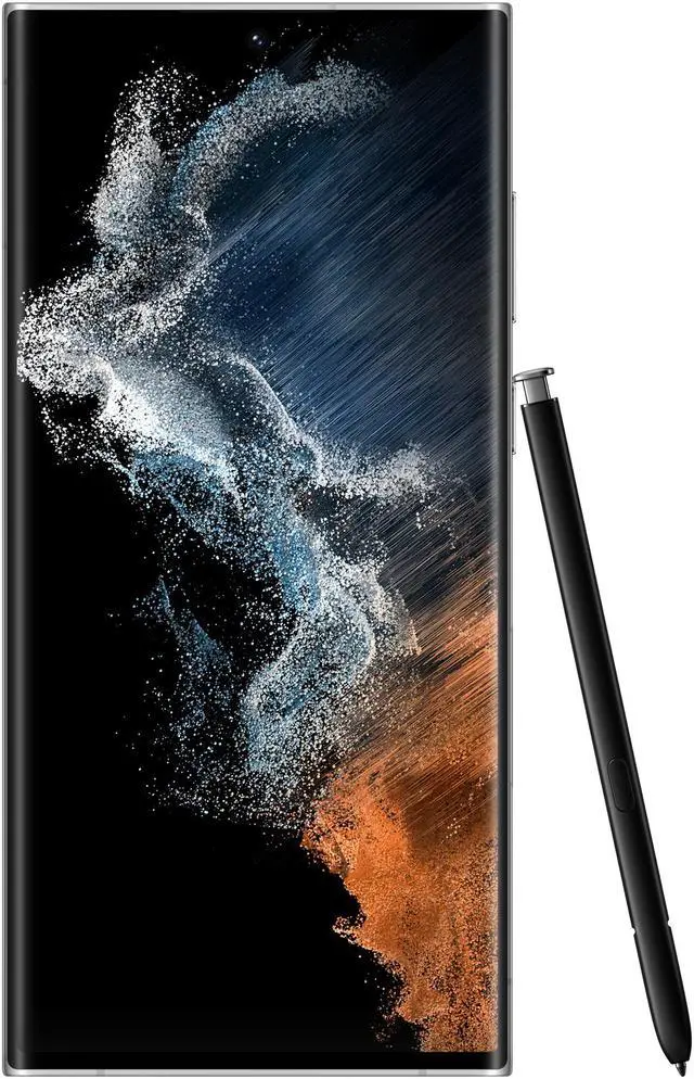 Alt view image 9 of 14 - Samsung Galaxy S22 Ultra Dual-SIM + eSIM 256GB ROM + 12GB RAM (GSM | CDMA) Factory Unlocked 5G SmartPhone (Phantom White) - International Version