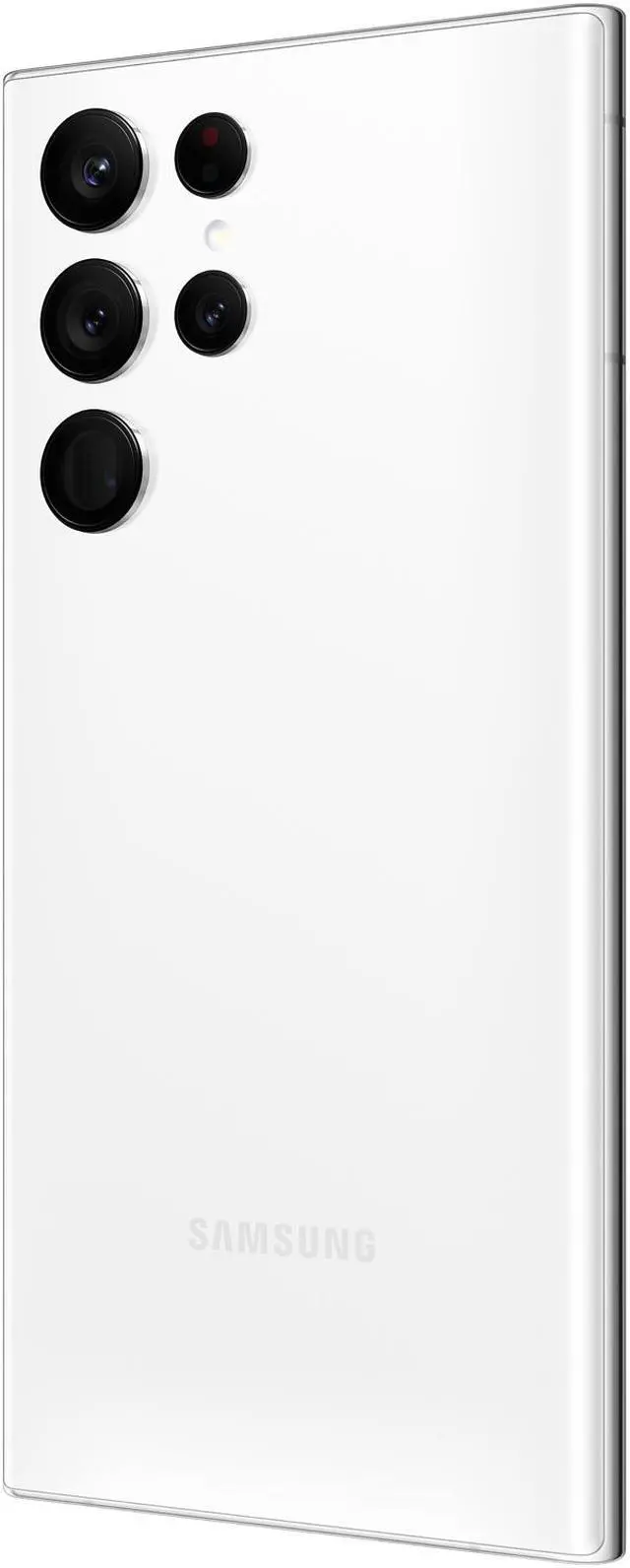 Alt view image 6 of 14 - Samsung Galaxy S22 Ultra Dual-SIM + eSIM 256GB ROM + 12GB RAM (GSM | CDMA) Factory Unlocked 5G SmartPhone (Phantom White) - International Version