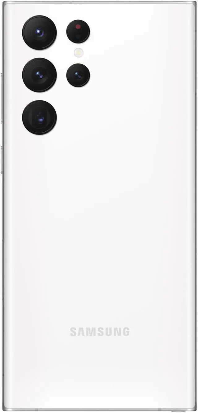 Alt view image 8 of 14 - Samsung Galaxy S22 Ultra Dual-SIM + eSIM 256GB ROM + 12GB RAM (GSM | CDMA) Factory Unlocked 5G SmartPhone (Phantom White) - International Version
