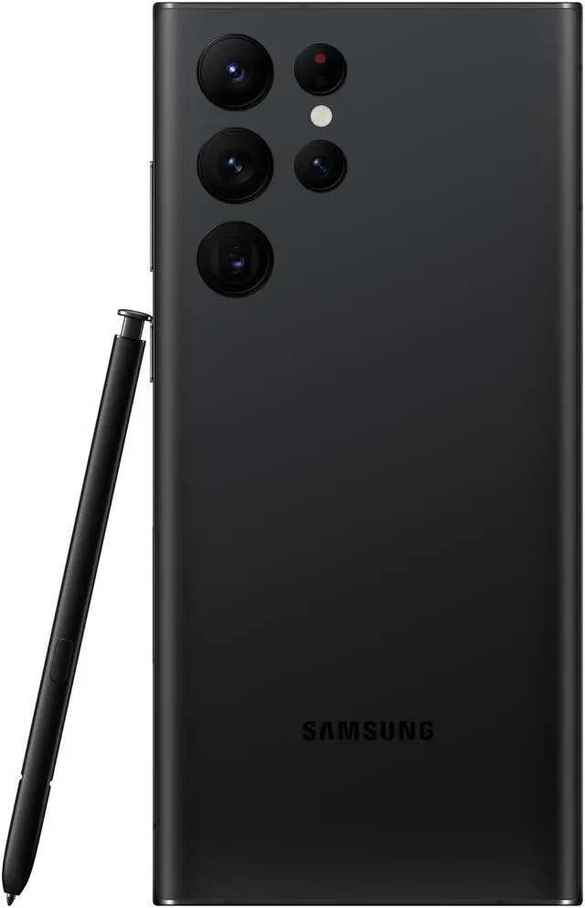 Alt view image 14 of 14 - Samsung Galaxy S22 Ultra Dual-SIM + eSIM 256GB ROM + 12GB RAM (GSM | CDMA) Factory Unlocked 5G SmartPhone (Phantom Black) - International Version