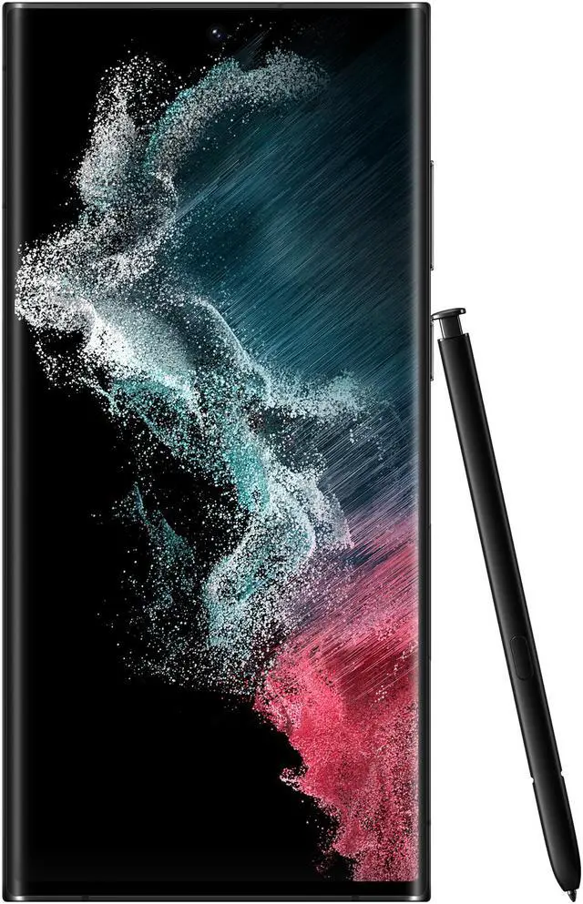 Alt view image 9 of 14 - Samsung Galaxy S22 Ultra Dual-SIM + eSIM 256GB ROM + 12GB RAM (GSM | CDMA) Factory Unlocked 5G SmartPhone (Phantom Black) - International Version
