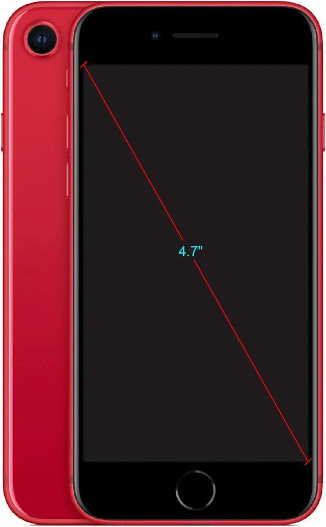 Alt view image 2 of 5 - Apple iPhone SE (2020) 64GB GSM/CDMA Fully Unlocked Phone