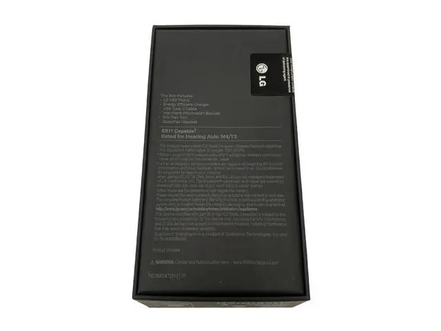 Alt view image 9 of 14 - LG V50 ThinQ 5G 128GB LM-V450PM GSM Unlocked 6.4 in P-OLED Display 4G LTE 6GB RAM Triple 12 MP + 12 MP + 16 MP Camera Smartphone - Aurora Black