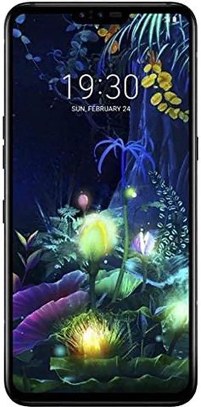 Alt view image 11 of 14 - LG V50 ThinQ 5G 128GB LM-V450PM GSM Unlocked 6.4 in P-OLED Display 4G LTE 6GB RAM Triple 12 MP + 12 MP + 16 MP Camera Smartphone - Aurora Black