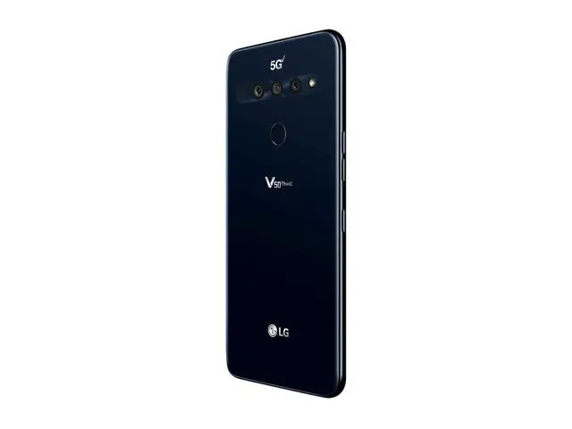 Alt view image 12 of 14 - LG V50 ThinQ 5G 128GB LM-V450PM GSM Unlocked 6.4 in P-OLED Display 4G LTE 6GB RAM Triple 12 MP + 12 MP + 16 MP Camera Smartphone - Aurora Black