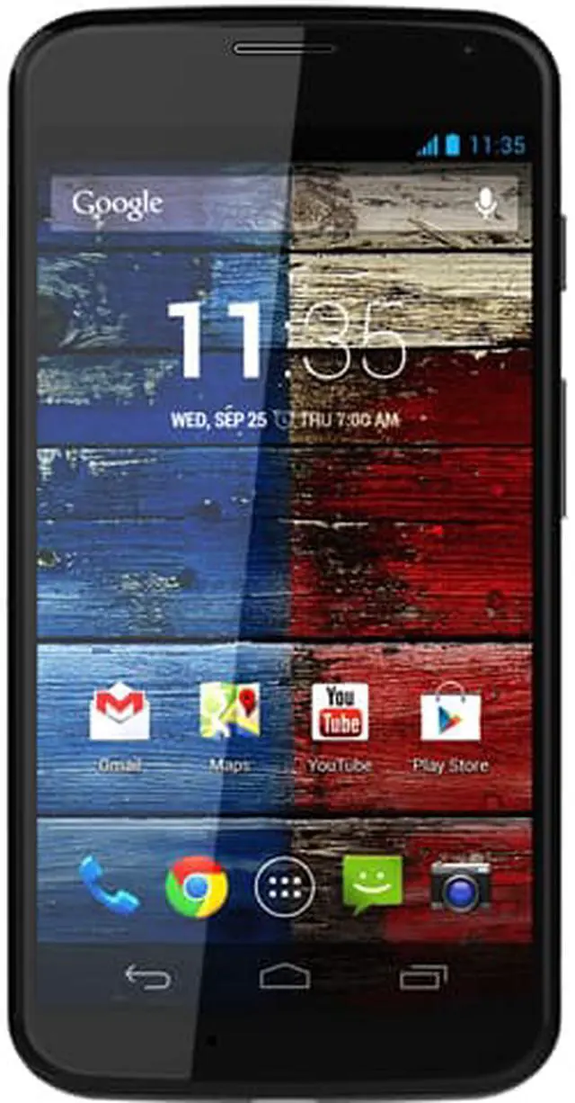 Main image of Motorola Moto X XT1053 Developer Edition Unlocked GSM Android Smartphone - Black (Front) / Woven White (Back)