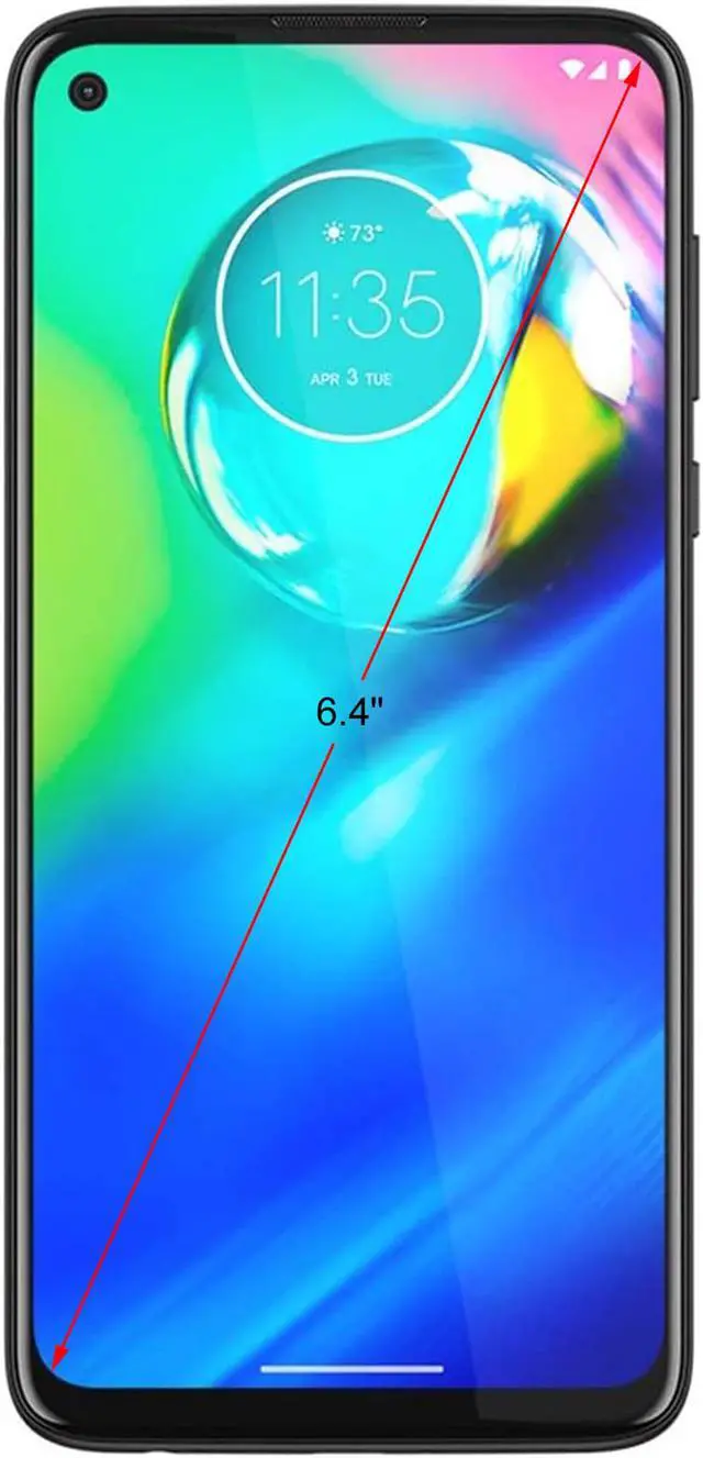 Alt view image 3 of 3 - Motorola Moto G8 Power XT2041-1 64GB Hybrid Dual SIM GSM Unlocked Android SmartPhone