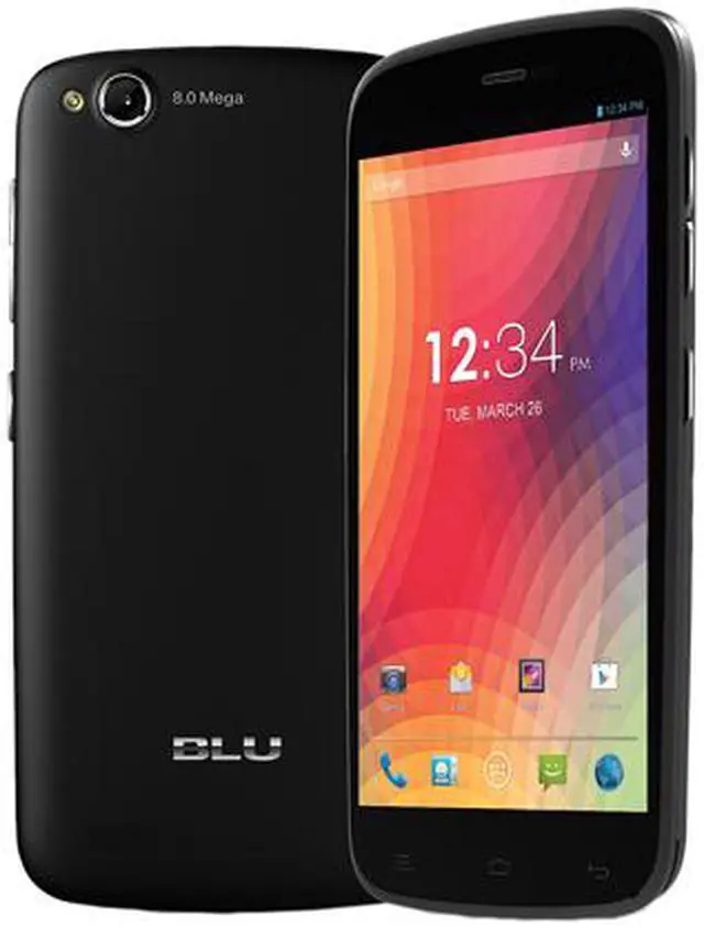 Alt view image 3 of 3 - BLU Life Play X L102a Unlocked GSM Dual-SIM Android Cell Phone - Black