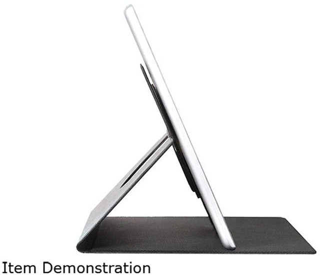 Alt view image 5 of 6 - The Joy Factory Folio360 Slim, Syntetic Folio Case/Stand with 360 Degree Rotation & Wake/Sleep Cover for iPad Air, CFA204