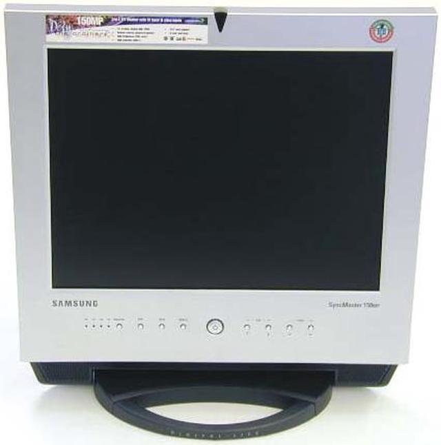 Alt view image 2 of 7 - SAMSUNG 15" a-si TFT /TN XGA LCD Monitor 25 ms 15pin D-sub, S-Video, RCA connector, TV antenna/cable 150MP