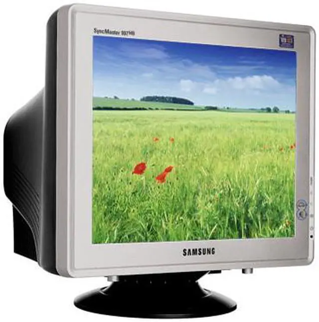 Main image of SAMSUNG 997mb-TwoTone Silver-Black 19" CRT Monitor 0.20mm(H) Dot Pitch D-Sub
