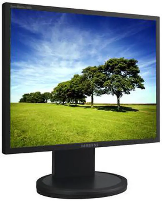 Alt view image 3 of 3 - SAMSUNG 19" SXGA LCD Monitor with Height & Pivot Adjustments 20 ms D-Sub, DVI-D 940T