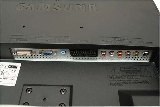 Alt view image 8 of 12 - SAMSUNG 19" a-si LCD TV/Monitor WXGA+ LCD Monitor with TV Tuner 8 ms D-Sub, DVI-D, CVBS, S-Video, SCART, Component, RF 940MW-SV