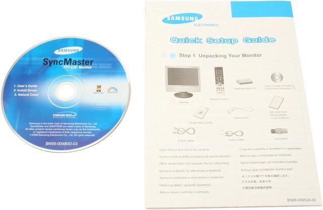 Alt view image 10 of 12 - SAMSUNG 19" a-si LCD TV/Monitor WXGA+ LCD Monitor with TV Tuner 8 ms D-Sub, DVI-D, CVBS, S-Video, SCART, Component, RF 940MW-SV