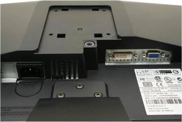 Alt view image 7 of 10 - SAMSUNG 19" a-si TFT/TN WXGA+ LCD Monitor 4ms (GTG) D-Sub, DVI-D 941BW
