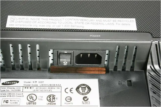 Alt view image 8 of 11 - SAMSUNG 30" TFT LCD WQXGA LCD Monitor 6ms(GTG) DVI-D (Dual link) SyncMaster 305T