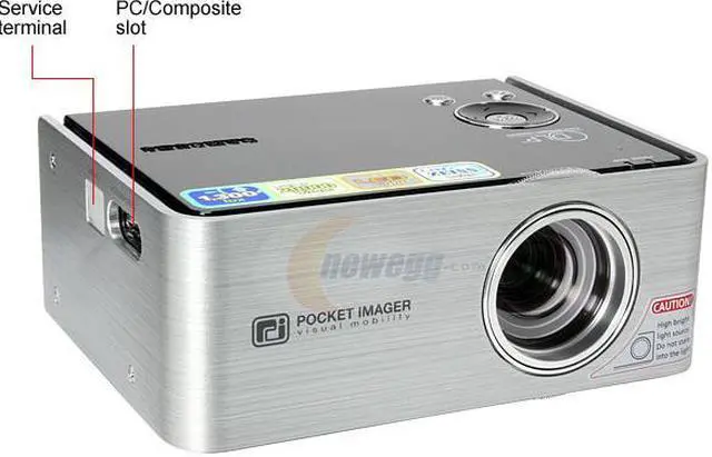 Alt view image 2 of 12 - SAMSUNG SPP310MEMX 800 x 600 50 ANSI Lumen (1,300 Lux) Projector 1000:1