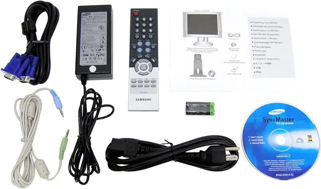 Alt view image 9 of 10 - SAMSUNG 17" a-si TFT/TN LCD LCD TV Monitor 25 ms 173MW