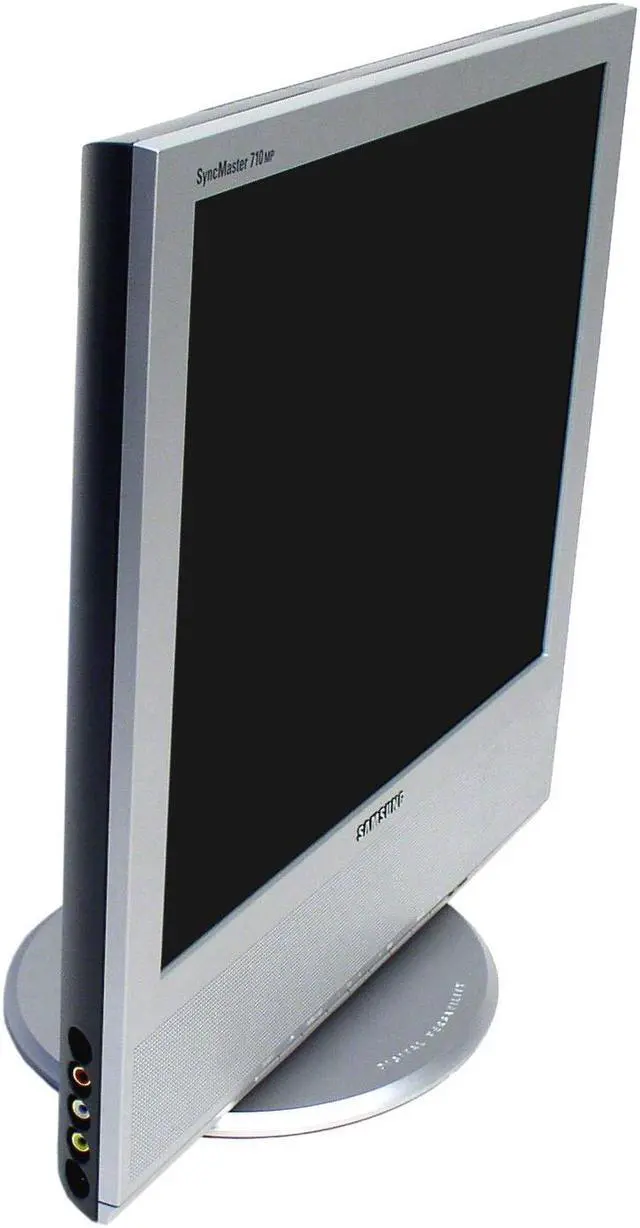 Alt view image 4 of 10 - SAMSUNG 710MP-SV Silver 17" 8ms   LCD Monitor w/ TV Tuner 300 cd/m2 700:1