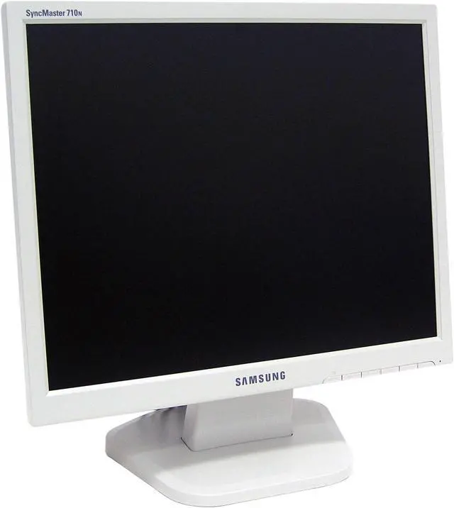 Alt view image 2 of 9 - SAMSUNG SyncMaster 710N-Ivory Ivory 17" 12ms LCD Monitor 300 cd/m2 600:1