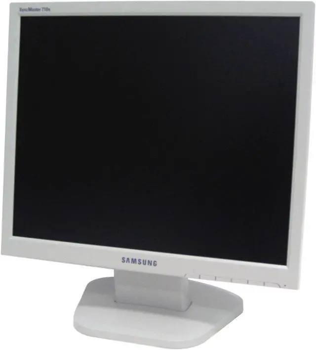 Alt view image 3 of 9 - SAMSUNG SyncMaster 710N-Ivory Ivory 17" 12ms LCD Monitor 300 cd/m2 600:1
