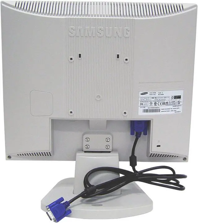 Alt view image 6 of 9 - SAMSUNG SyncMaster 710N-Ivory Ivory 17" 12ms LCD Monitor 300 cd/m2 600:1