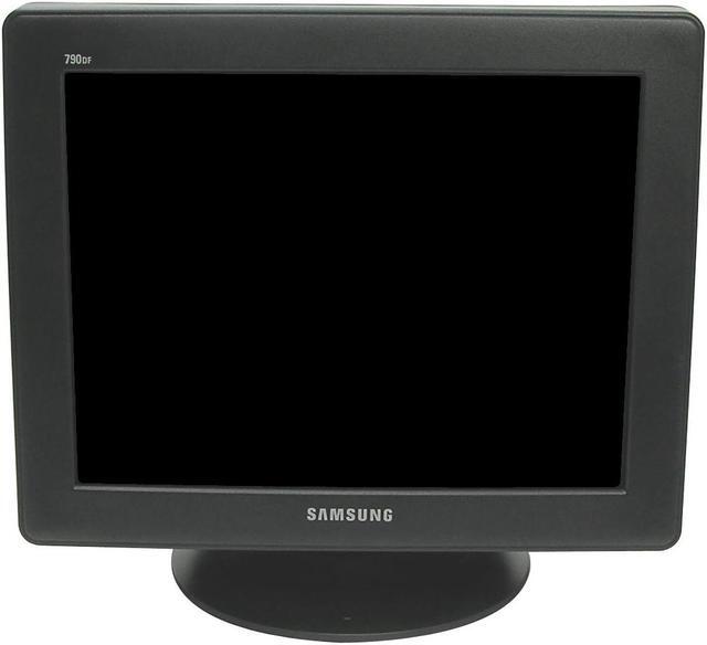 Alt view image 3 of 8 - SAMSUNG SyncMaster 790df Black 17" CRT Monitor 0.20mm Dot Pitch 15-Pin D-SUB