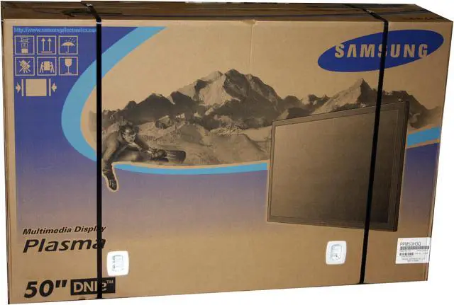 Alt view image 2 of 2 - SAMSUNG 50" Plasma Monitor PPM50H3Q