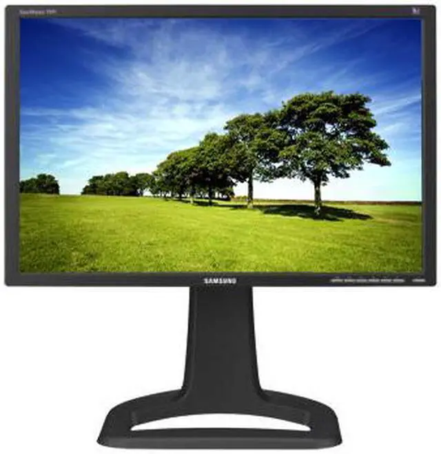 Alt view image 2 of 11 - SAMSUNG 24" WUXGA LCD Monitor with Height & Pivot Adjustments 6 ms D-Sub, DVI-D, S-Video, CVBS, Component 244t-BK