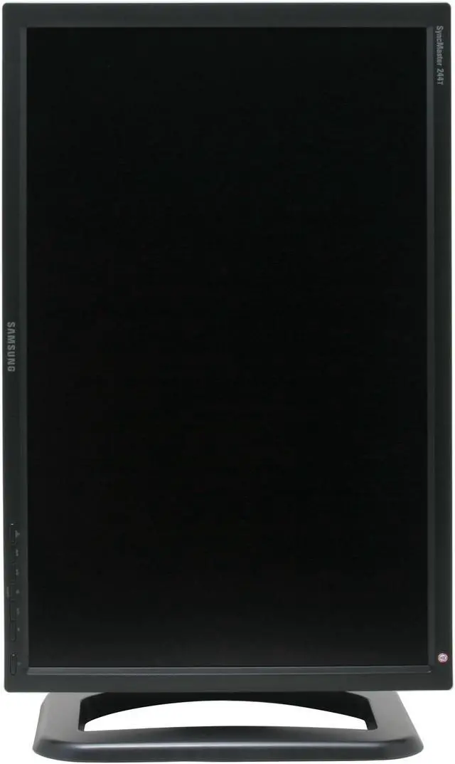 Alt view image 7 of 11 - SAMSUNG 24" WUXGA LCD Monitor with Height & Pivot Adjustments 6 ms D-Sub, DVI-D, S-Video, CVBS, Component 244t-BK