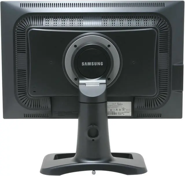 Alt view image 5 of 11 - SAMSUNG 24" WUXGA LCD Monitor with Height & Pivot Adjustments 6 ms D-Sub, DVI-D, S-Video, CVBS, Component 244t-BK