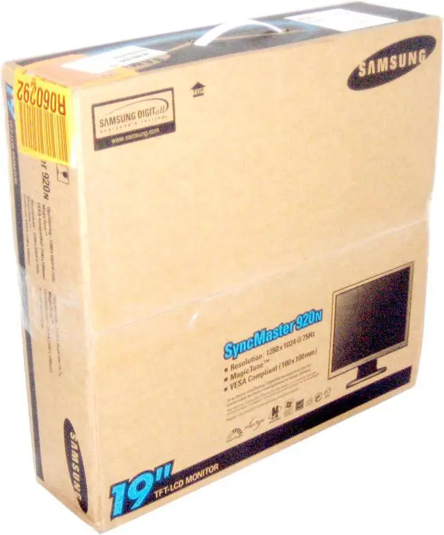 Alt view image 9 of 9 - SAMSUNG 19" a-si TFT/TN SXGA LCD Monitor 8 ms D-Sub 920N