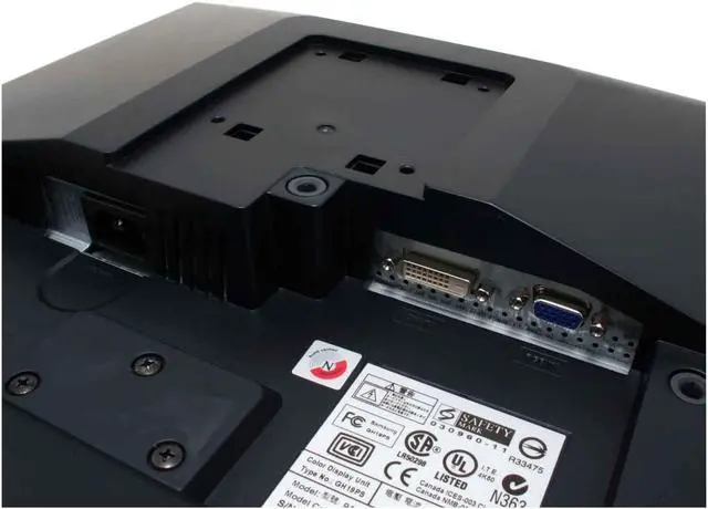 Alt view image 6 of 9 - SAMSUNG 19" a-si TFT/LCD SXGA LCD Monitor 2ms (Gray-To-Gray) D-Sub, DVI-I 940BF