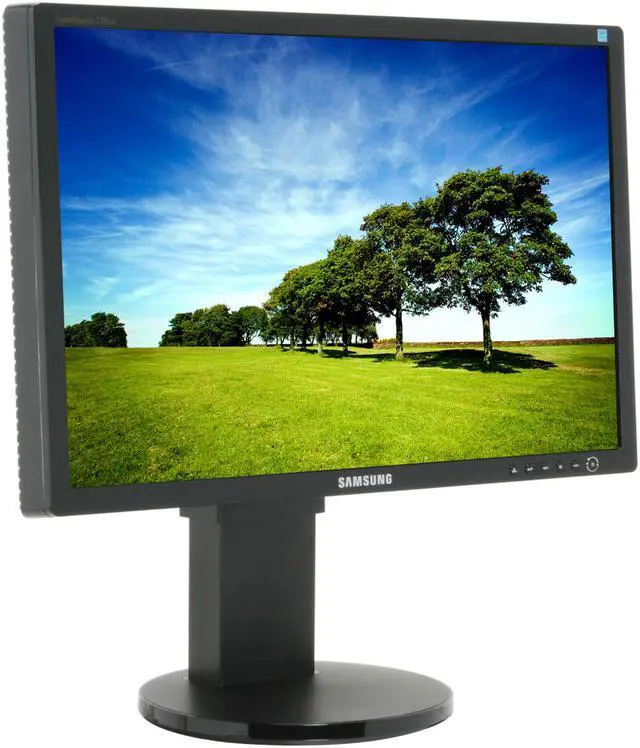 Alt view image 3 of 13 - SAMSUNG 24" a-si TFT/TN WUXGA LCD Monitor with Height Adjustment 5 ms D-Sub, DVI-D 245BW