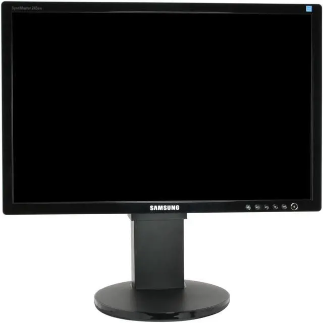 Alt view image 10 of 13 - SAMSUNG 24" a-si TFT/TN WUXGA LCD Monitor with Height Adjustment 5 ms D-Sub, DVI-D 245BW