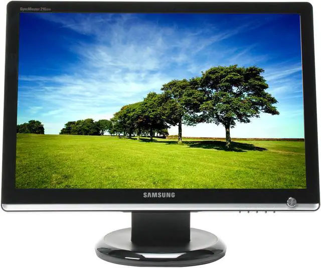 Alt view image 2 of 12 - SAMSUNG 21.6" WSXGA+ LCD Monitor 5 ms D-Sub, DVI-D 216BW