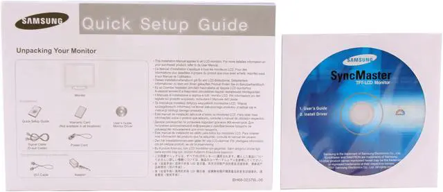 Alt view image 12 of 13 - SAMSUNG 22" WSXGA+ LCD Monitor 5 ms D-Sub, DVI-D 2220WM