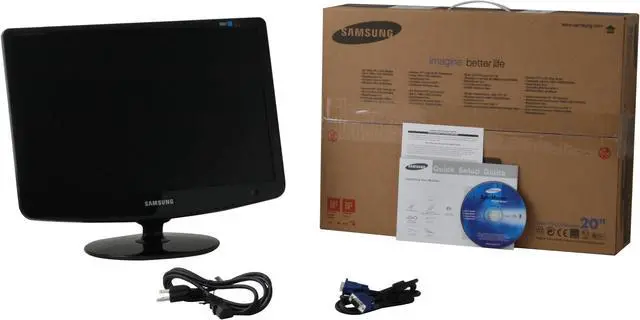 Alt view image 8 of 8 - SAMSUNG 20" WSXGA+ LCD Monitor 5 ms D-Sub 2032NW