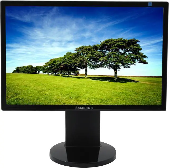 Alt view image 2 of 14 - SAMSUNG 943BWX High Gloss Piano Black 19" 5ms DVI Widescreen LCD Monitor with Height/Pivot Adjustments 300 cd/m2 DC 8000:1