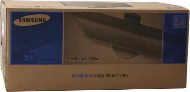 Alt view image 13 of 13 - SAMSUNG 2493HM Glossy Black 24" DVI HDMI Widescreen LCD Monitor with Height/Pivot Adjustments 400 cd/m2 DC 10000:1 Built in Speakers