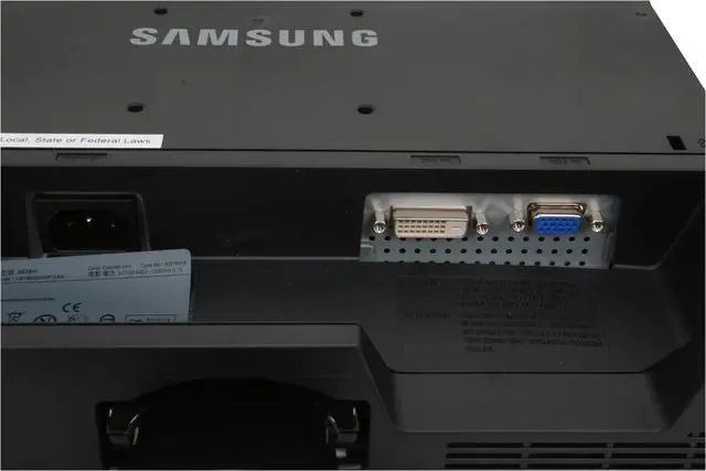 Alt view image 7 of 8 - SAMSUNG 19" a-si TFT/TN WXGA+ LCD Monitor 5ms (2ms GTG) D-Sub, DVI 953BW