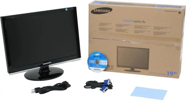 Alt view image 8 of 8 - SAMSUNG 19" a-si TFT/TN WXGA+ LCD Monitor 5ms (2ms GTG) D-Sub, DVI 953BW