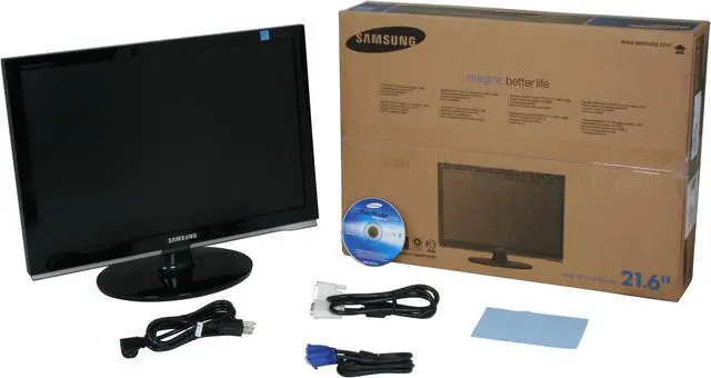 Alt view image 8 of 8 - SAMSUNG 21.6" a-si TFT/TN WSXGA+ LCD Monitor 5ms (2ms GTG) D-Sub, DVI 2253LW
