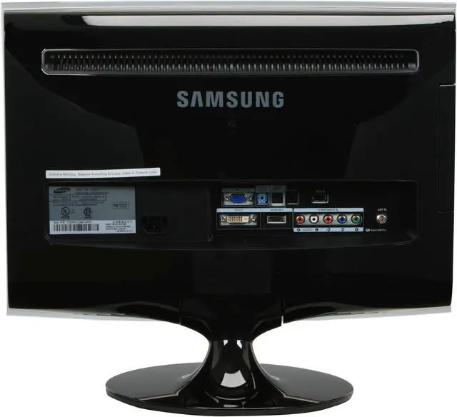 Alt view image 5 of 14 - SAMSUNG TOC T200HD Rose   Black 20" 5ms HDMI Widescreen  HDTV  Monitor 300 cd/m2 DC 10000:1   and TV  Tuner and Dolby Digital Surround Sound