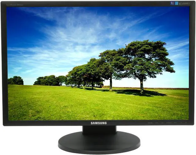 Alt view image 9 of 15 - SAMSUNG 24" WUXGA LCD Monitor 5 ms D-Sub, DVI 2443BW