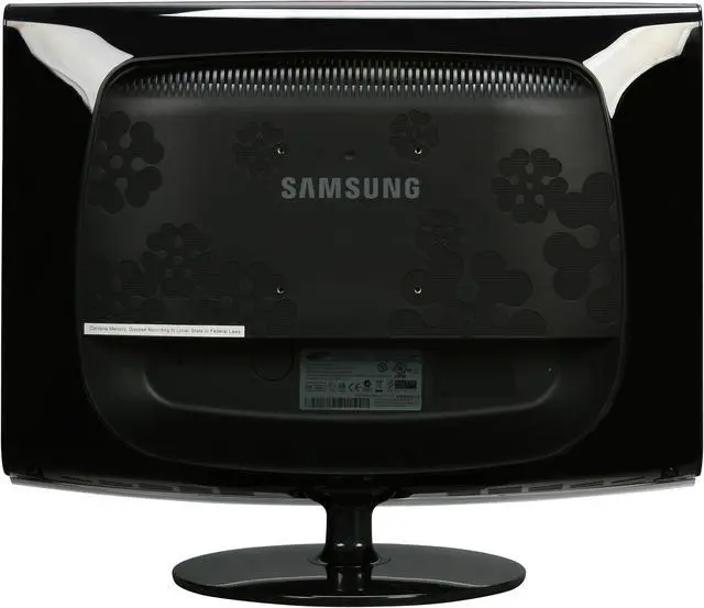 Alt view image 6 of 13 - SAMSUNG 22" a-si TFT/TN WSXGA+ LCD Monitor 5 ms D-Sub, DVI 2233bw