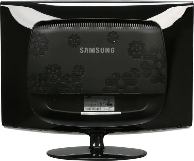 Alt view image 6 of 13 - SAMSUNG 24" a-si TFT/TN WUXGA LCD Monitor 5 ms D-Sub, DVI 2433BW